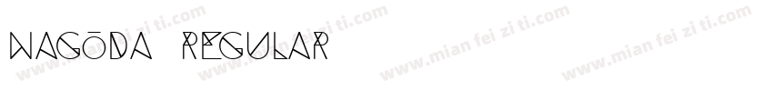 Nagoda Regular字体转换